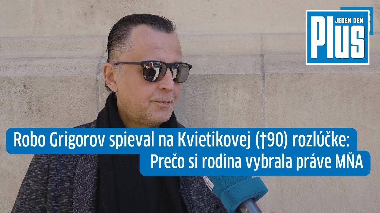 🎭 Robo Grigorov spieval na pohrebe Štefana Kvietika (†90): Prečo si rodina vybrala práve jeho?