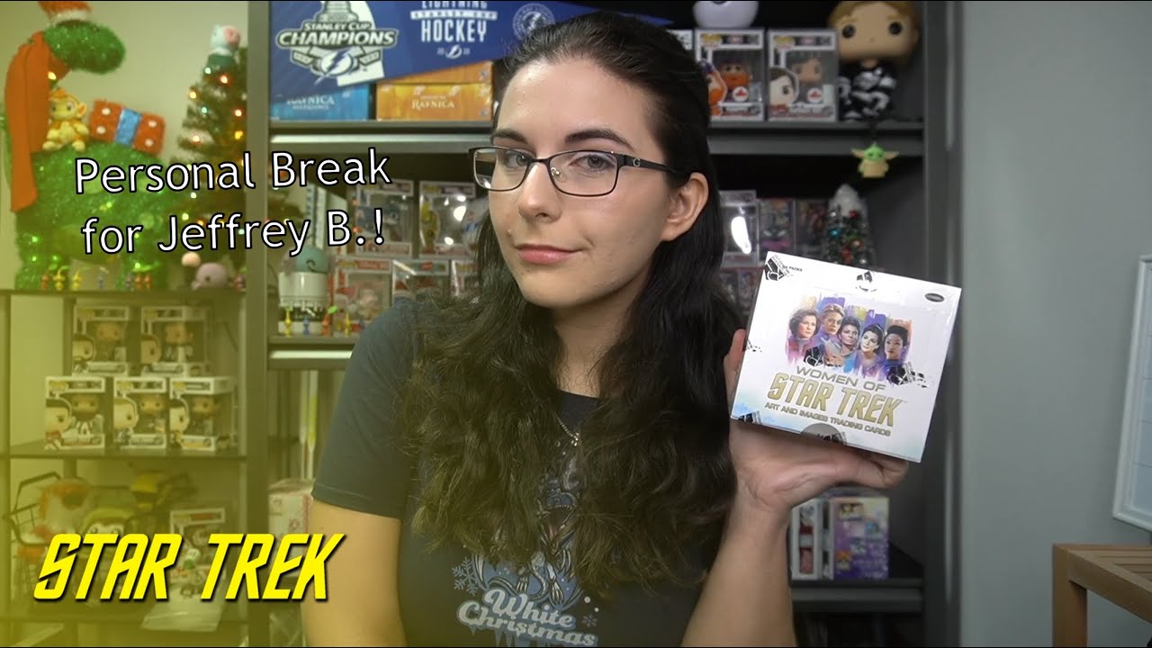 Throwback to Stream Chat! | 2021 RITTENHOUSE WOMEN OF STAR TREK HOBBY BOX FOR JEFFREY B.