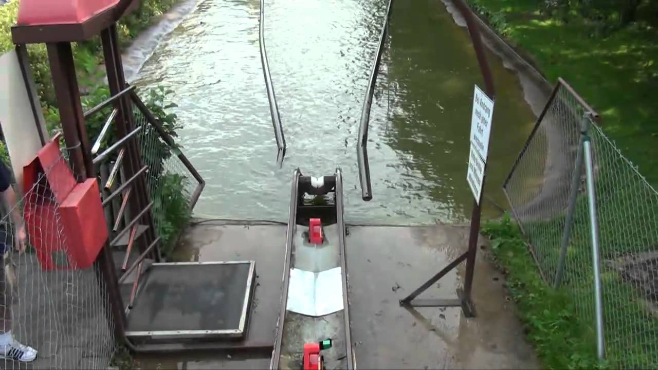 Insane Nautic Jet Boat Jumping Ride POV Skyline Park Germany