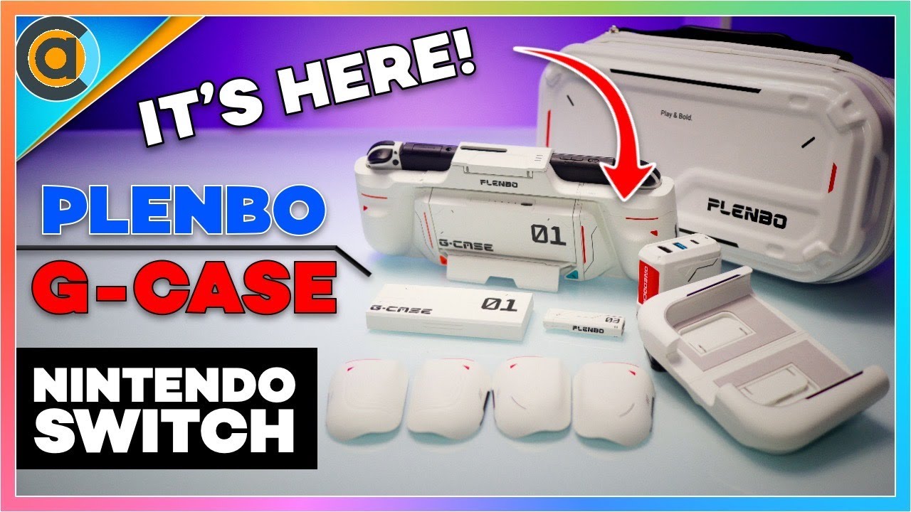 Plenbo G-Case STUNNING Nintendo Switch OLED Battery Grip + MORE!