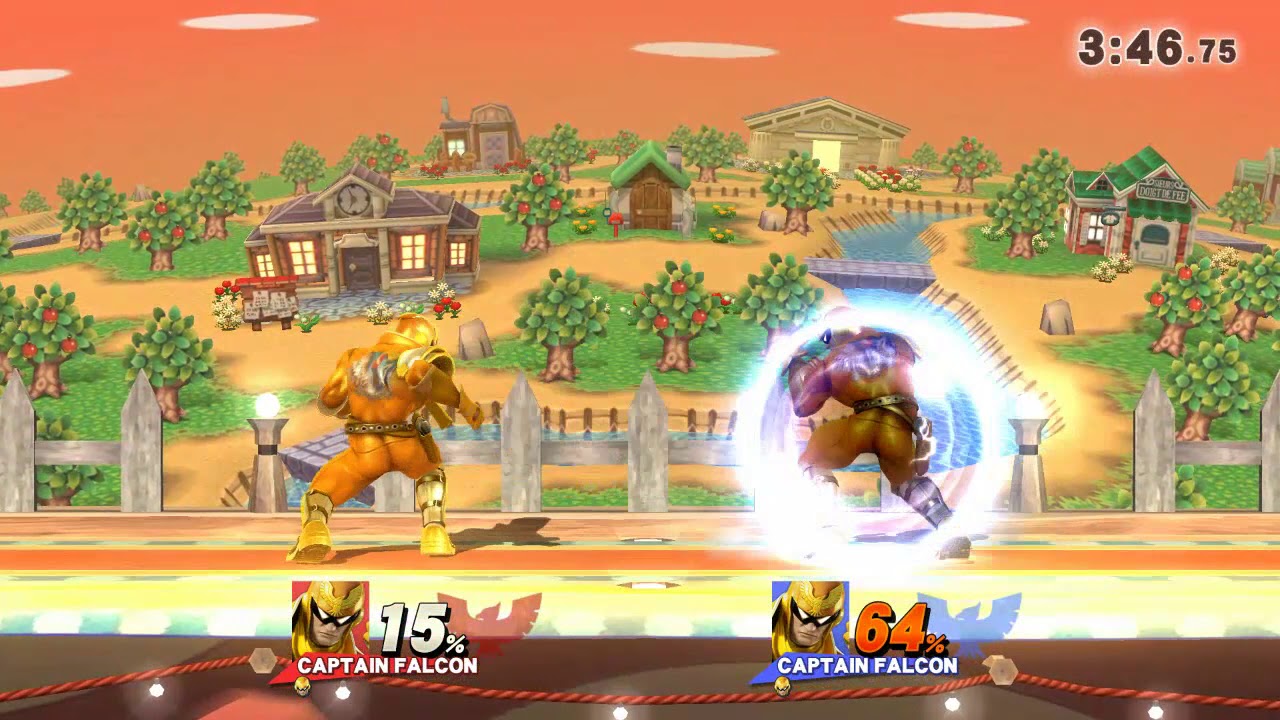 [ Super Smash Bros. ] Captain Falco vs Captain Falco - 