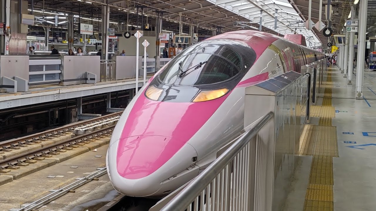 【ハローキティ新幹線】こだま849号 新大阪駅入線&発車 500系 5月19日(月)