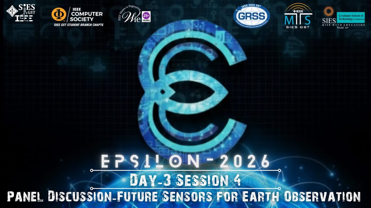 EPSILON 2026 | Day 3 Session 4 | Panel Discussion-Future Sensors for Earth Observation