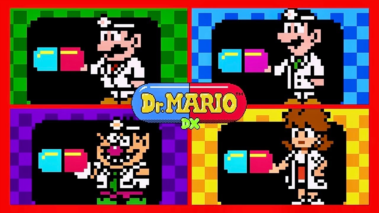 Dr. Mario DX - amazing new 4 in 1 Game Boy ROM hack!