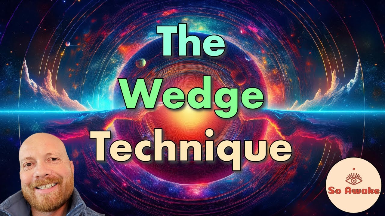 The Wedge Technique (How to Stop Reacting) #nonduality