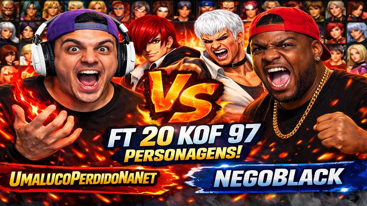 LIVE  OFFLINE NEGOBLACK VS UMALUCOPERDIDONANET FT 20 KOF 97