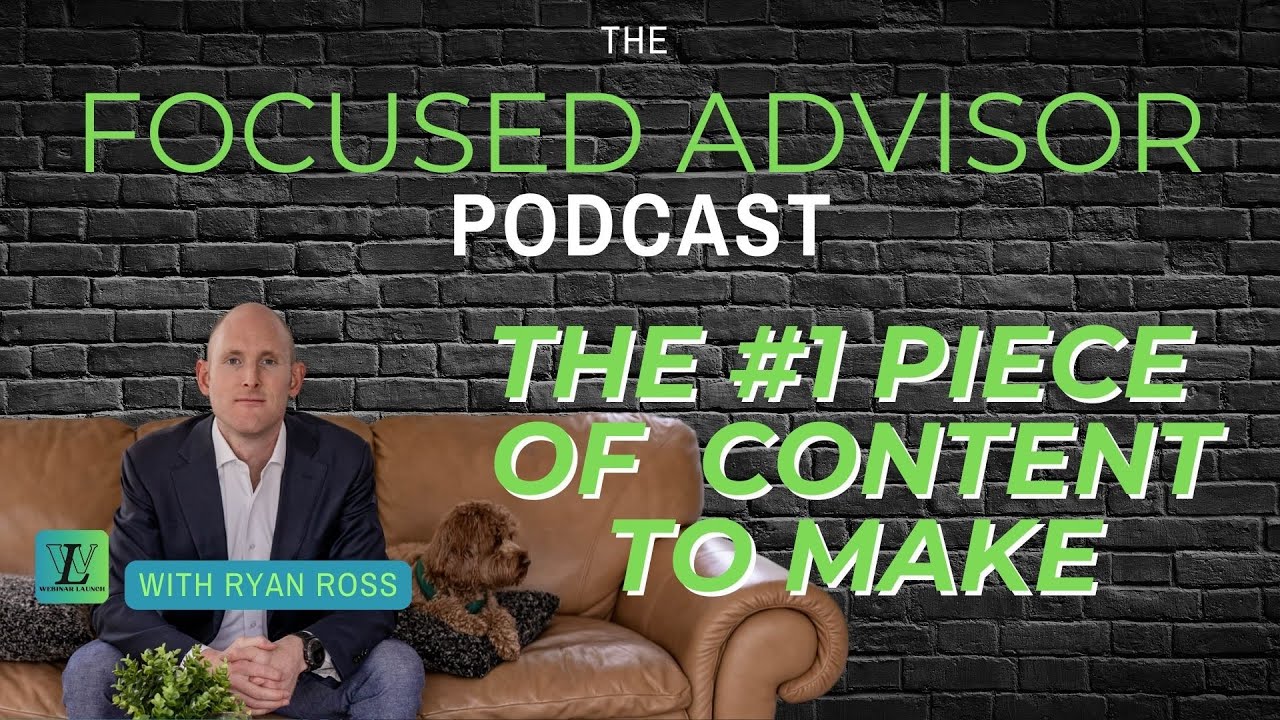 The Most Efficient Content Tool for Financial Advisors: Webinars.