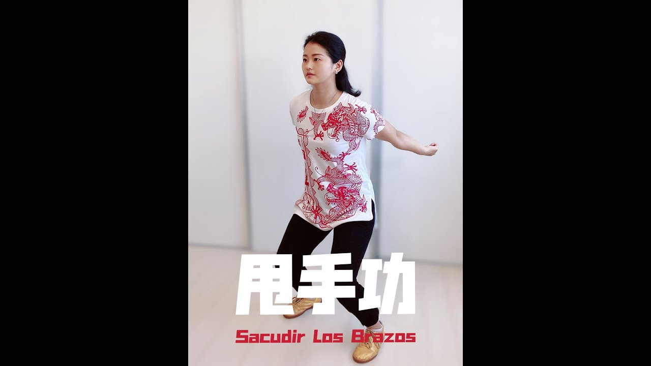 Wushu Kung Fu 240 Ejercicio de Sacudir Los Brazos 甩手功