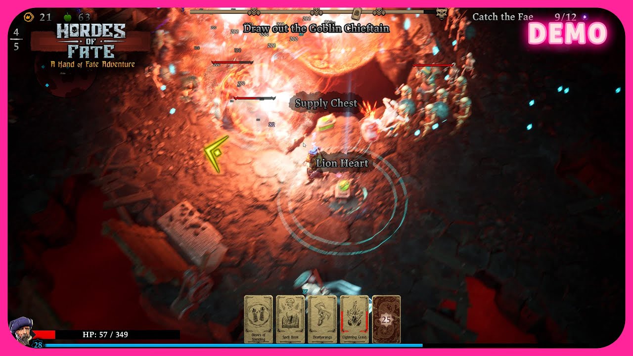 Hordes of Fate A Hand of Fate Adventure Gameplay