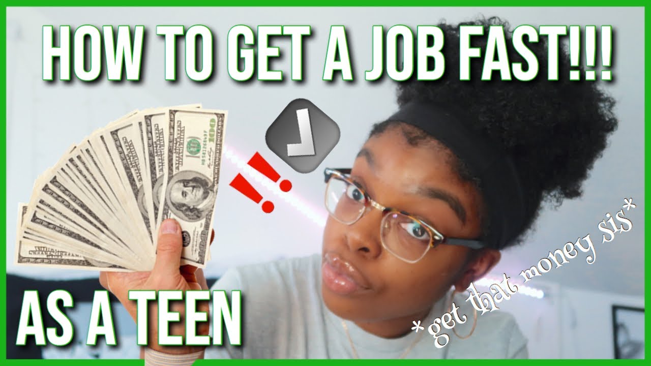 HOW TO GET A JOB AS A TEENAGER FAST (no experience) | Applying + Interview Tips