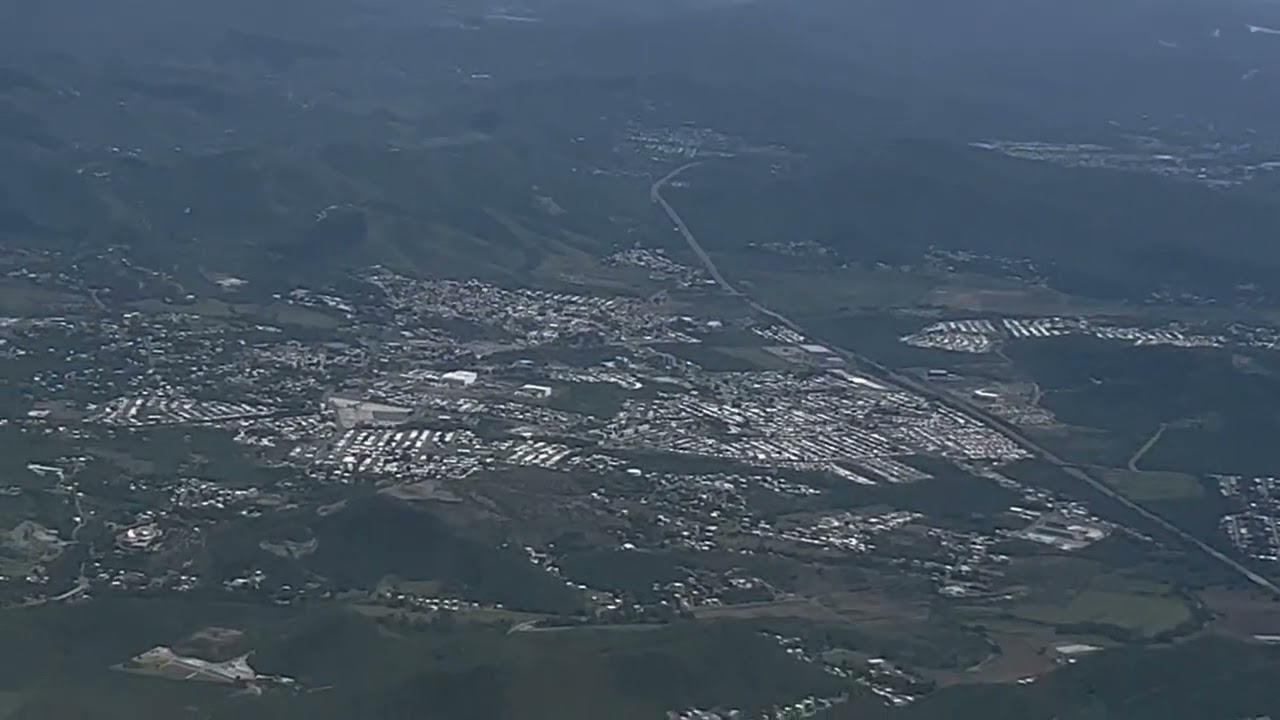 Aterrizaje Ponce,PR A319 Spirit Airlines , Landing Ponce,PR  Oct 2022