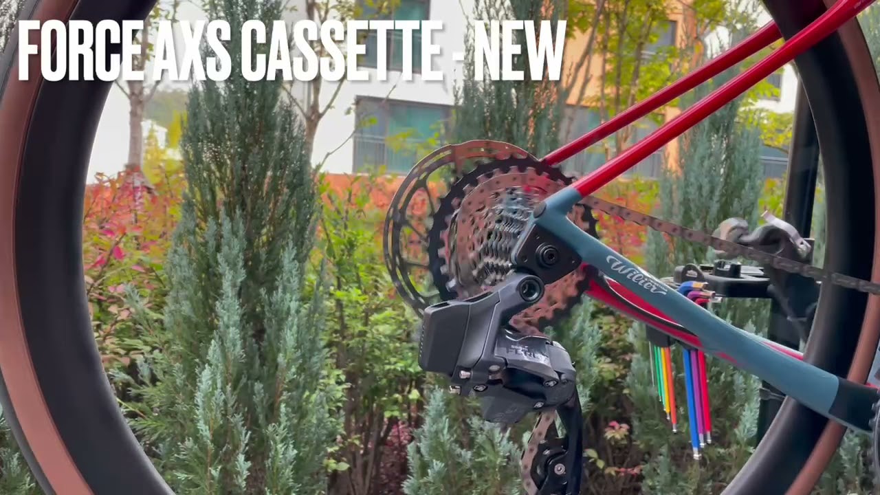 SRAM Force AXS cassette NEW Version Noise Comparison