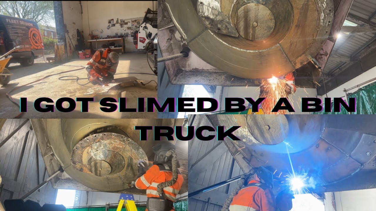 Another Day On The Bin Trucks, Faun Rotorpress Refurbishing