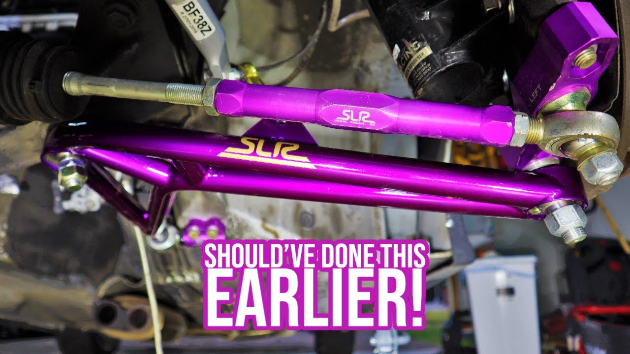 Lighter, Stronger, Longer, Better and PURPLE-ER! 【E36 SLR Ultra Kit Control Arms Installation】