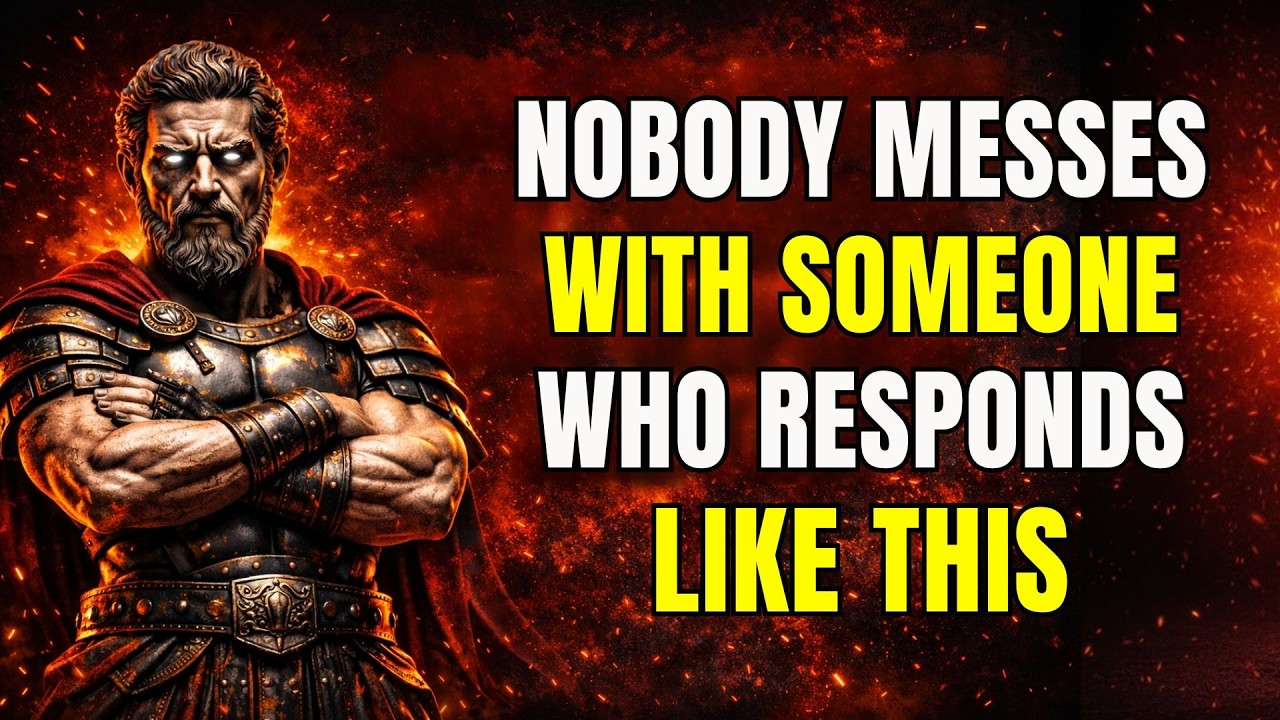 5 Stoic Replies That Instantly Shut People Down | Stoic Wisdom