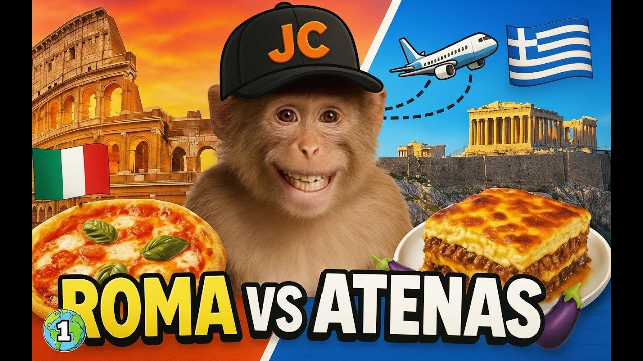 ¿En qué país se come mejor? | Vuelta al mundo ASMR Juan Carlitos – Grecia & Italia