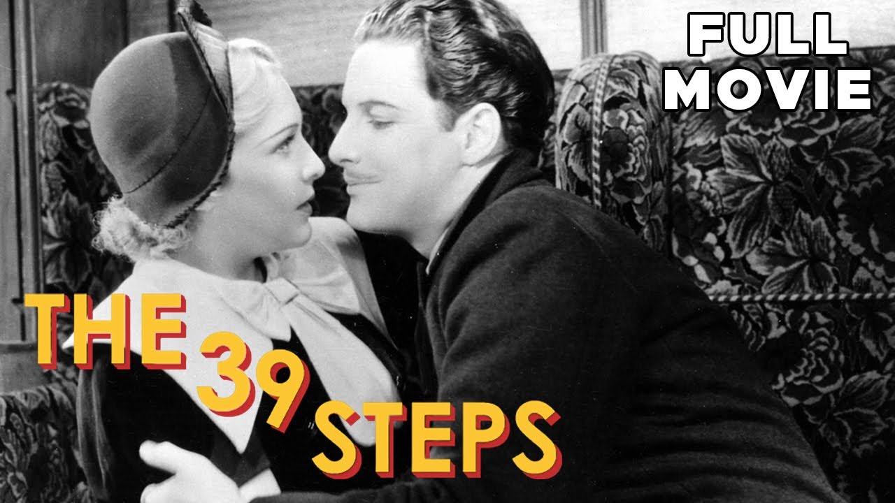 The 39 Steps | 1935 | FULL MOVIE | Secret Agent Spy Crime Mystery Thriller