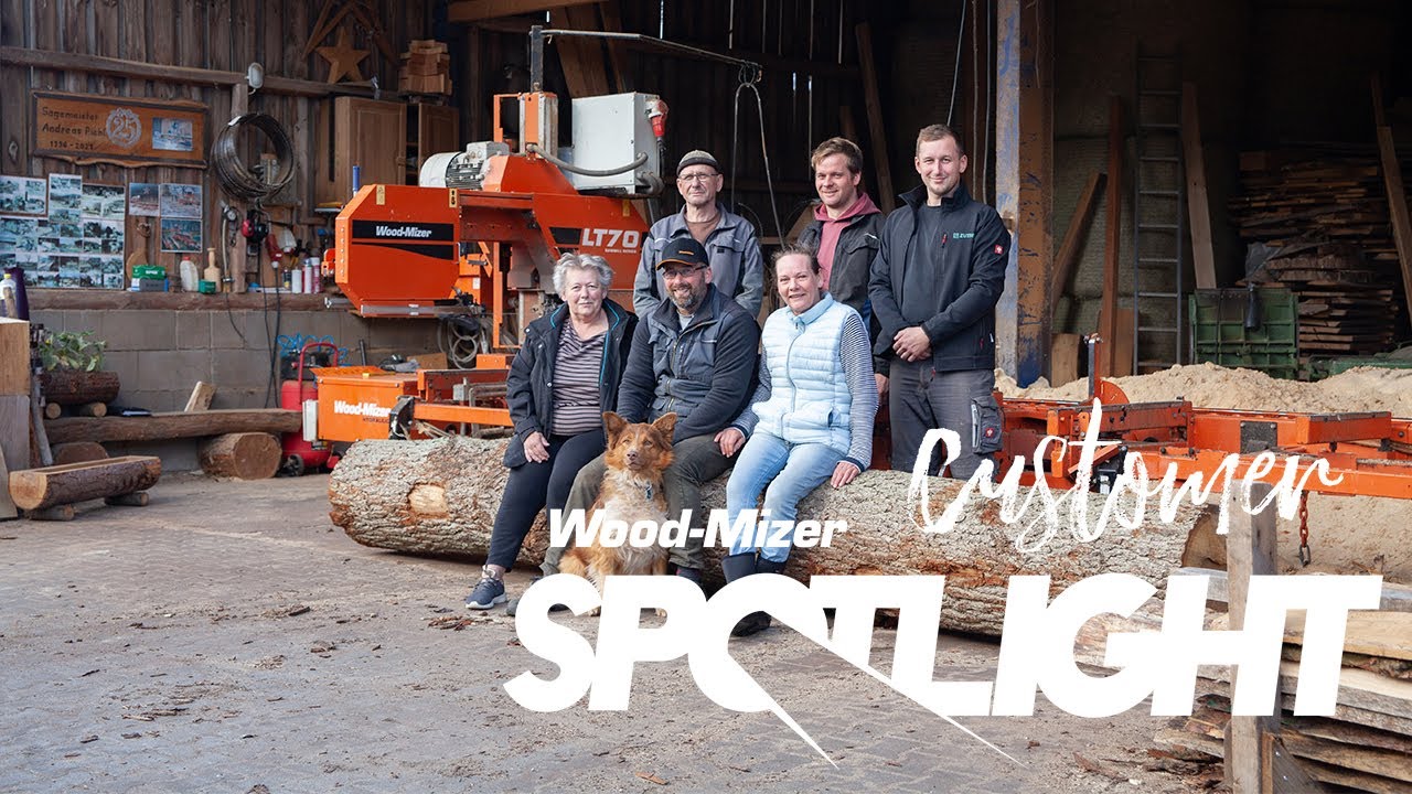 Ферма в Германии увеличивает доходы с пилорамой Wood-Mizer LT70 | Wood-Mizer Европа