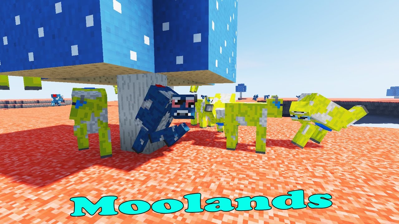 Minecraft : Moolands ดินแดนที่มีวัวพูดได้ เต้นก็ได้ ร้องก็ได้ เดิน2ขาได้พร้อม