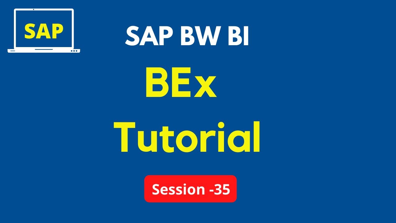 SAP BEx Tutorial | Learn SAP BEx Analyzer | SAP Business Explorer Reporting Tool in SAP BW