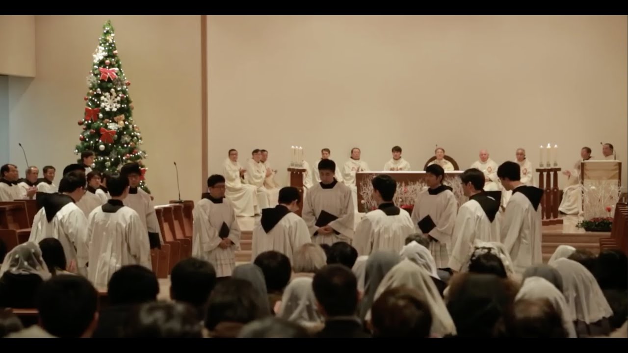 왜관 수도원 예수 성탄 대축일 밤미사 특송- 2014년