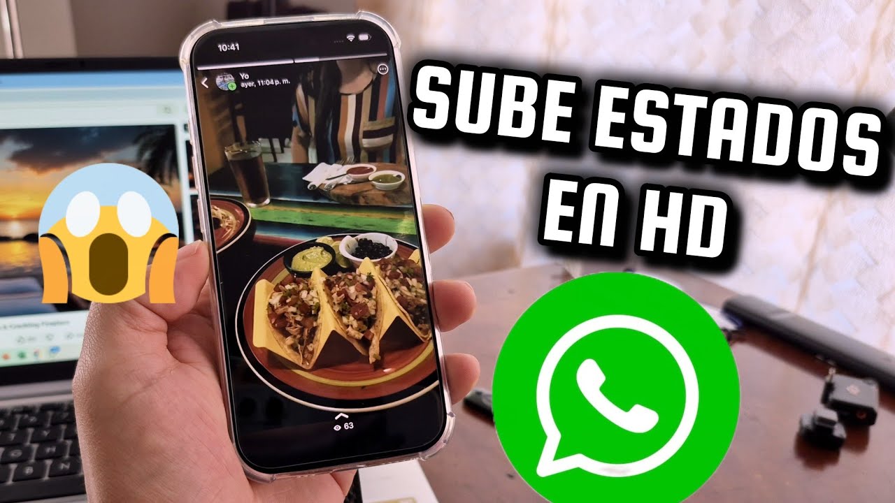 Como Subir Estados Sin Perder calidad en WhatsApp desde tu Iphone 