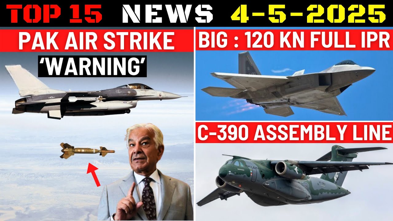 Indian Defence Updates : PAK Air Strike Warning,120 Kn Engine Deal,Igla Delivery,C-390 Assembly Line