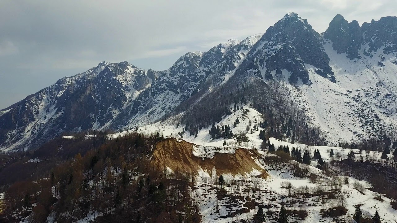 SPRING days on the SMALL DOLOMITES - DRONE 4K UHD