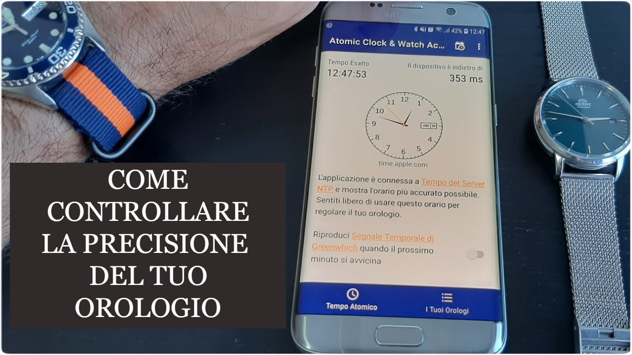 Come Controllare la PRECISIONE del tuo Orologio ⌚ GRATIS