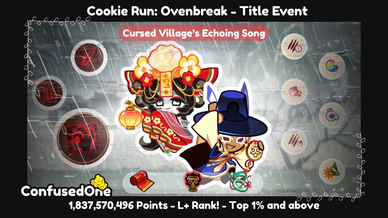 Cookie Run: Ovenbreak | Title Event - Petals Drifting Downstream - L+ Rank | ConfusedOne 