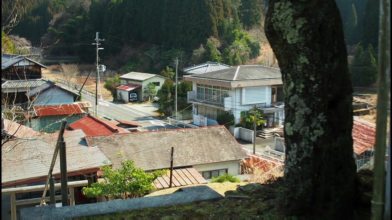 吉野町中竜門の小さな集落【山すその集落・田舎散歩】（奈良県吉野町上柳）Yoshinocho Yanagi, Nara Japan