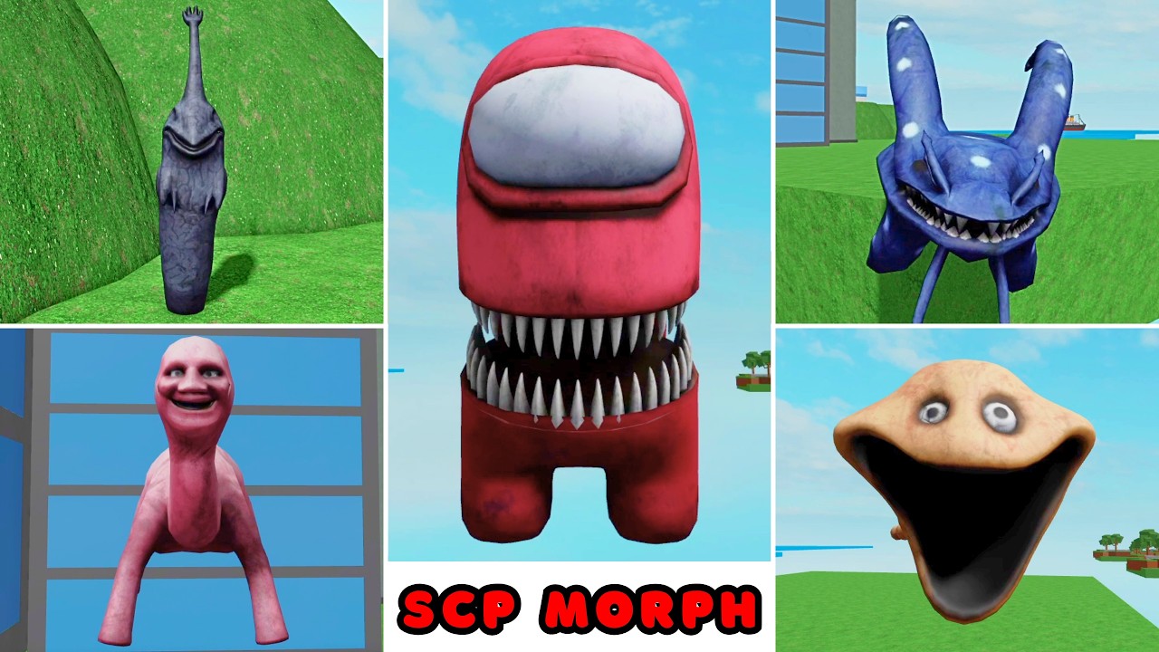 SCP MORPH : SEA MONSTER UPDATE - How to Get 5 New Morphs | ROBLOX