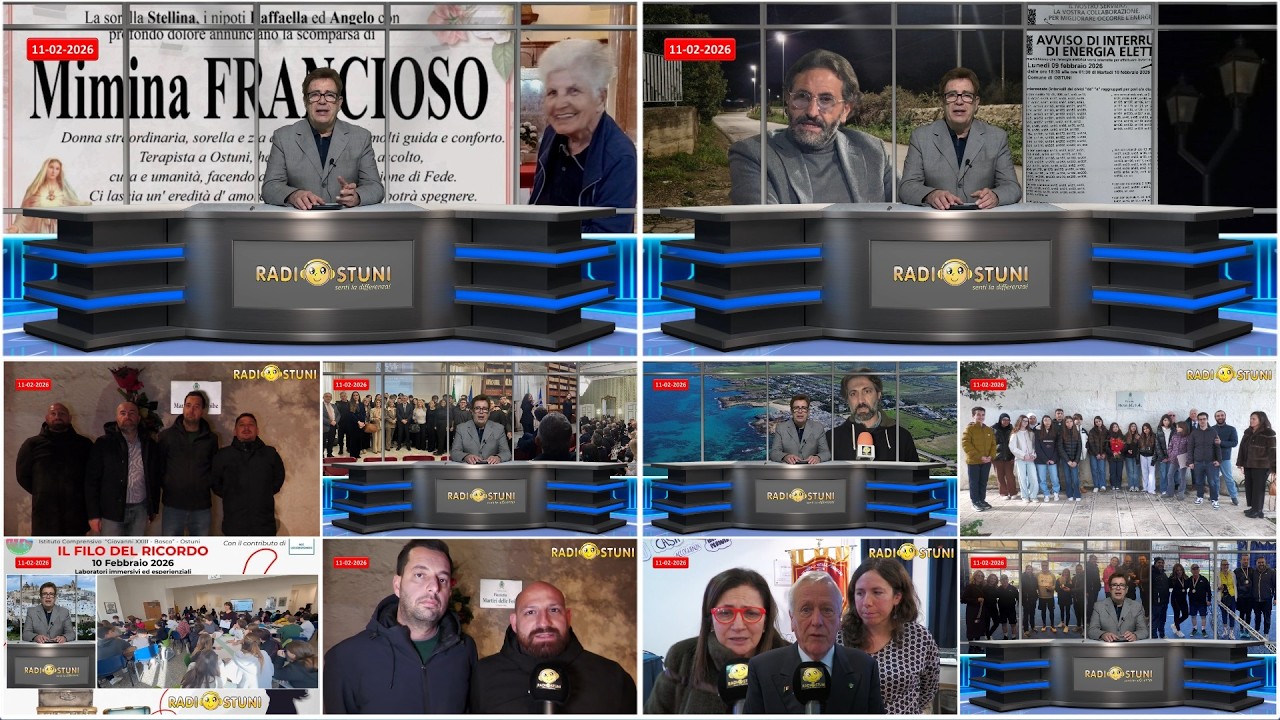 Radiostuni News del 11/02/2026