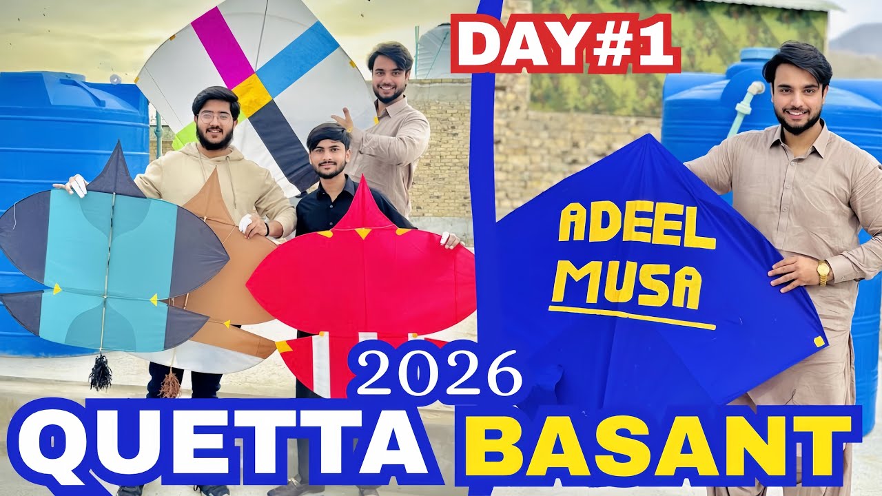 Quetta Basant 2026 1st day 😱🥳|| New Record 😍||Heaven Seens…