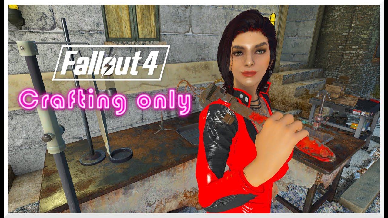 🛠️ Only Crafting Run - DIY Apocalypse #06 - Fallout 4 modded #live 🛠️