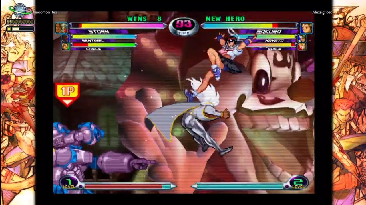 Marvel vs Capcom 2 Sakura Guile Hayato Online