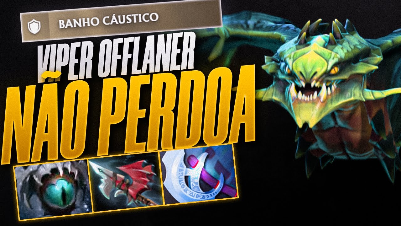 Lane Impossível: Viper Offlane Dominando do Início ao Fim