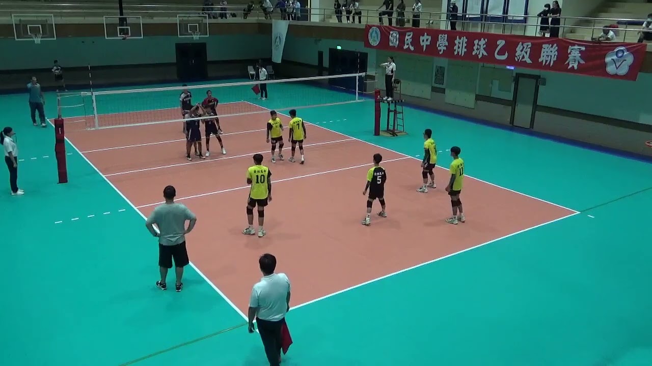 20230423 前鎮國中男排vs苑裡高中國中部 第一局 22：25 （111學年度國中乙級排球決賽）