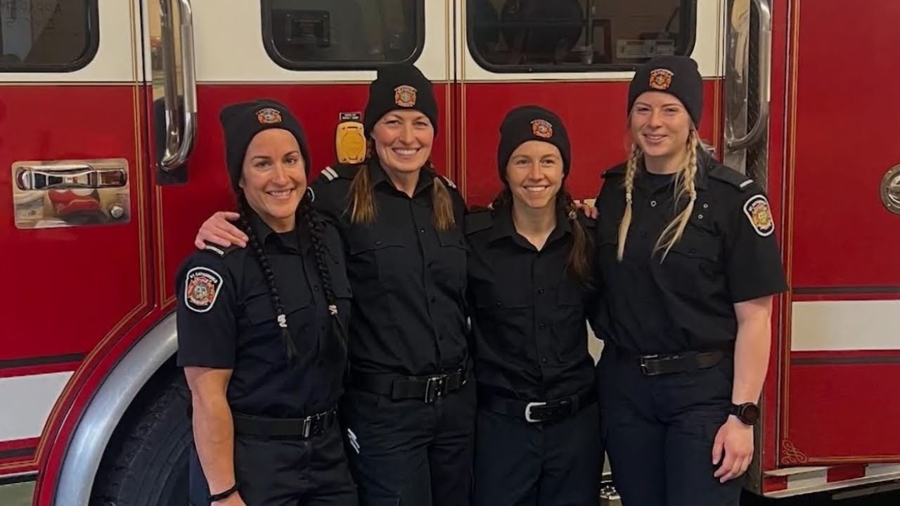 St. Catharines fire department makes history with all-female crew on Christmas