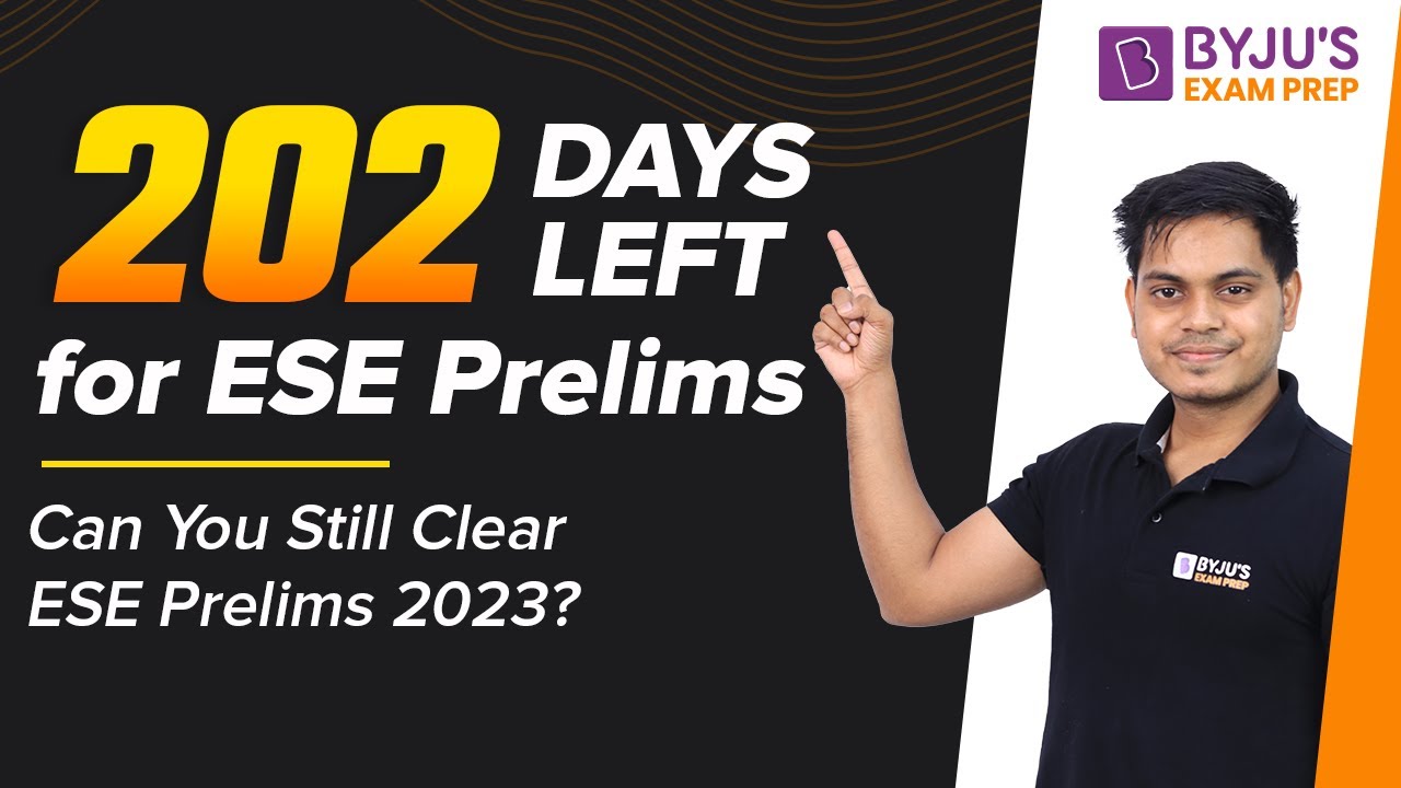 UPSC ESE (IES) Prelims 2023 Exam | ESE 2023 Prelims Exam Preparation Strategy | IES Exam Preparation