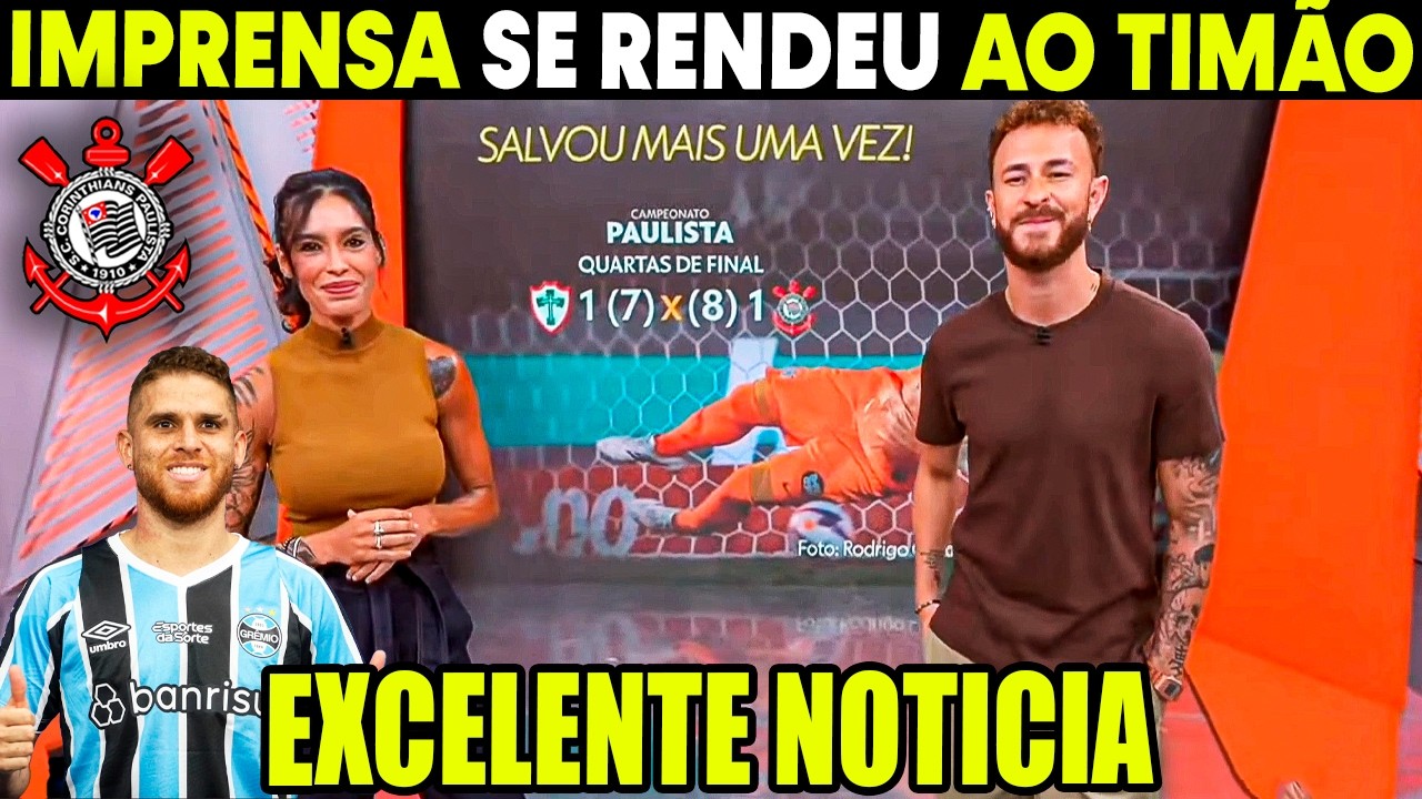 GLOBO ESPORTE CORINTHIANS! EXCELENTE NOTICIA NO TIMÃO! DIA MOVIMENTADO! NOTÍCIAS DO CORINTHIANS
