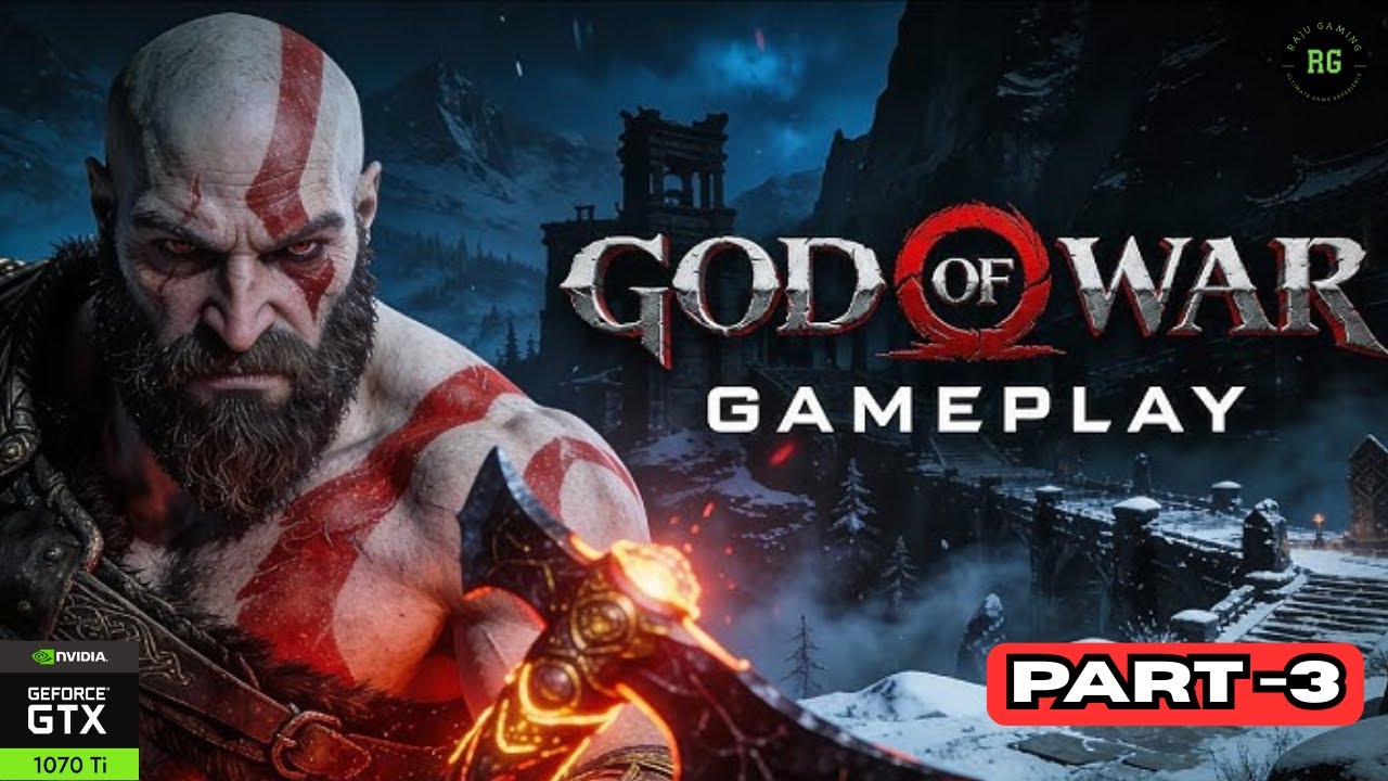 God of War Tamil Gameplay LIVE 3🔥 | Kratos Story in Tamil | Raju Gaming Tamil 2K 60 FPS