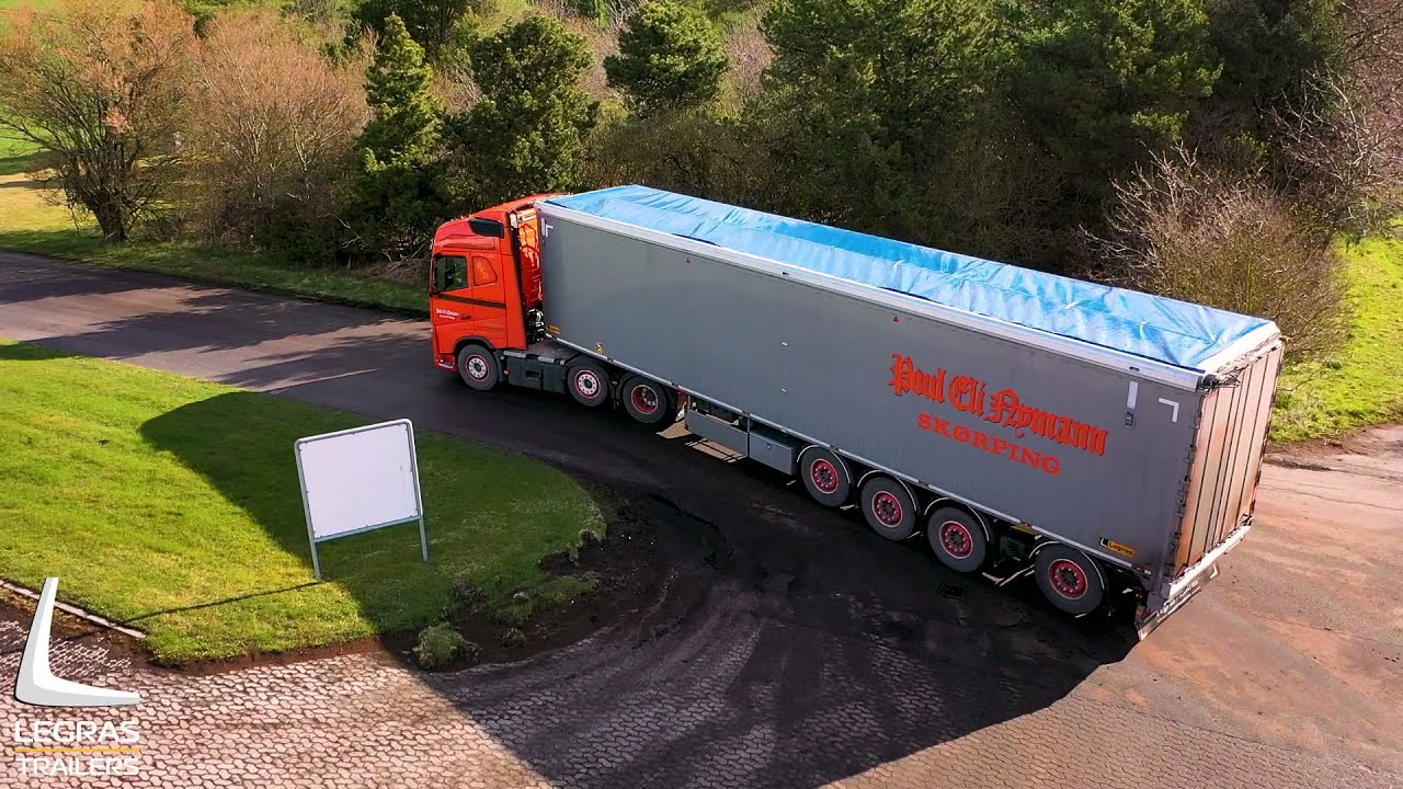 Legras walking floor Trailers Ecotop Lift Header