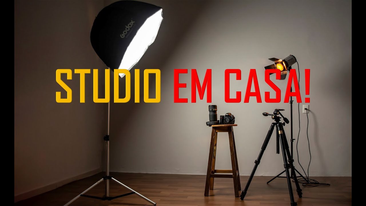 COMO MONTAR UM STUDIO FOTOGRÁFICO EM CASA DO ZERO