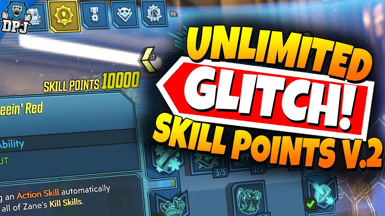 Borderlands 3 - INFINITE SKILL TREE POINTS GLITCH - NEW EASY METHOD - MAX ALL 3 SKILL TREES EASY