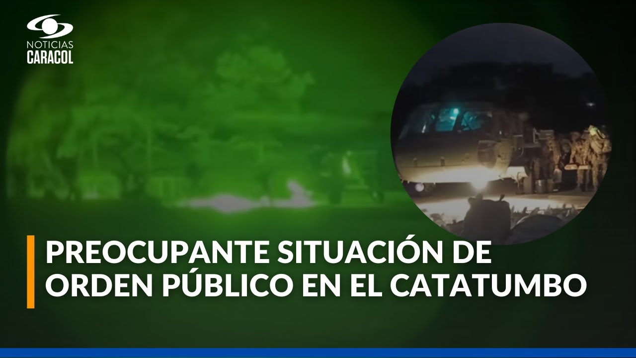 Crisis humanitaria en el Catatumbo se agrava por combates entre ELN y disidencias de las Farc
