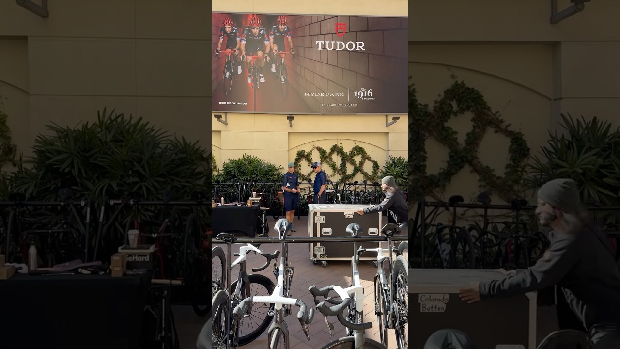 Tudor Pro Cycling Team Ride #realtoronbike