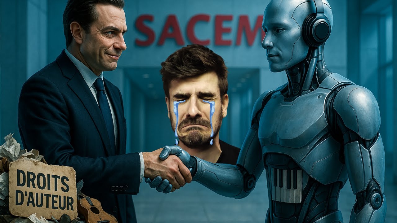 SACEM : Protéger une chanson créée par IA?