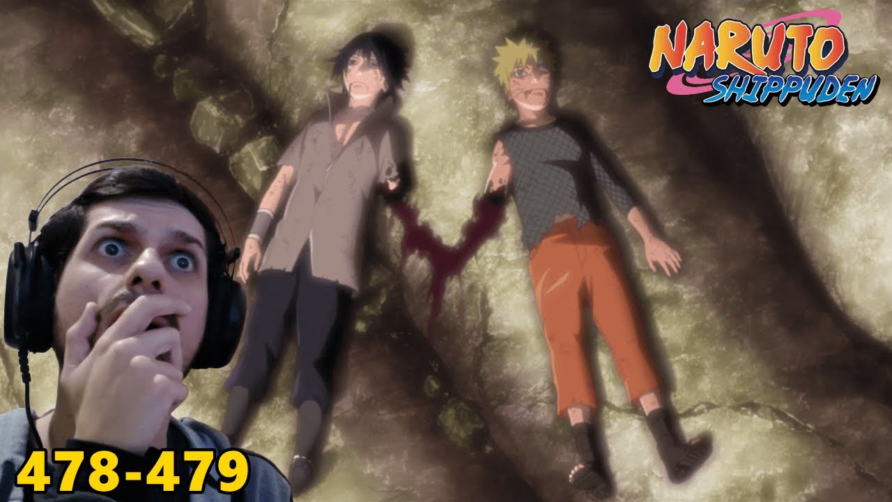 O FIM ! 😭 | Assistindo NARUTO SHIPPUDEN pela Primeira Vez (Episódios 478 e 479)
