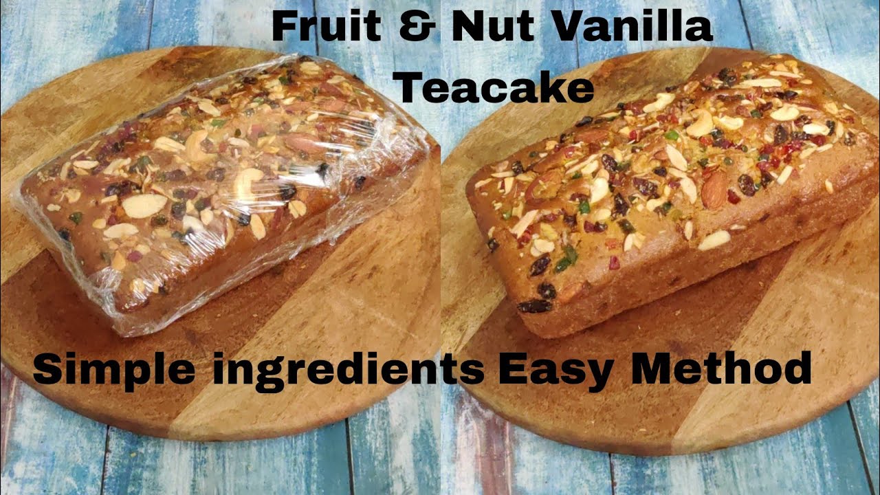 1 Kg  Eggless Vanilla Tea Cake With Full Measurements and Easy Ingredients